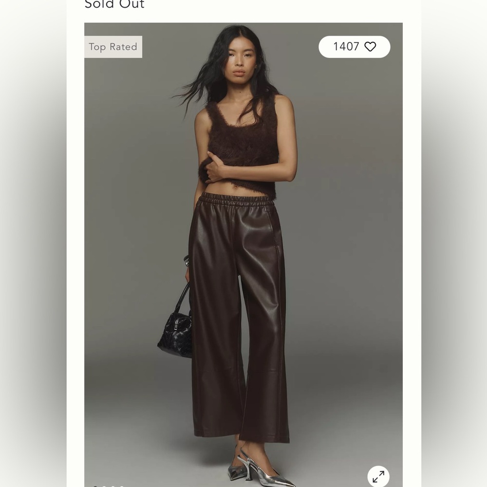 The Izzie Relaxed pull on barrel pants by Pilcro XXS